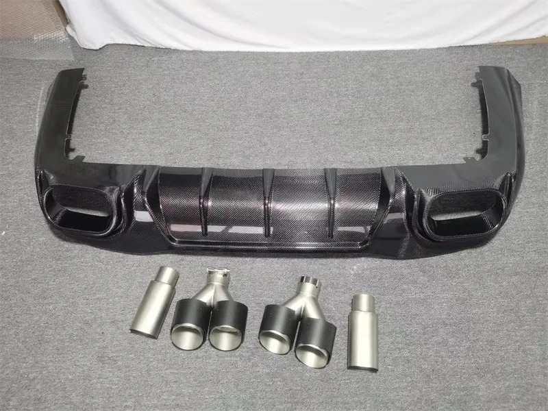 2019-2020 for  GT63 GT63S B Style Carbon Fiber Rear Diffuser